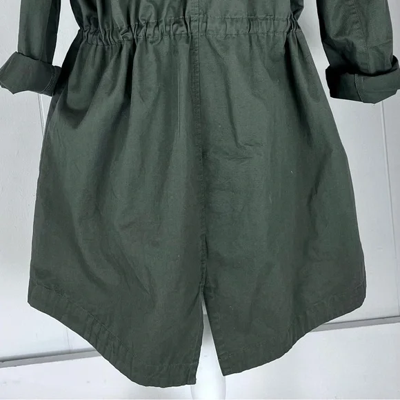 LOVE TREE OLIVE GREEN UTILITY JACKET SZ M - Picture 6 of 15